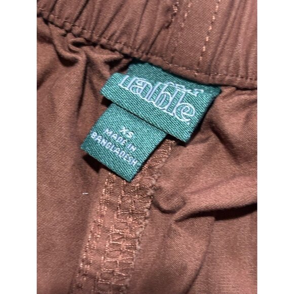 Wild Fable Brown Parachute Pants Mid Rise baggy Drawstring Pull On XS - Picture 6 of 10